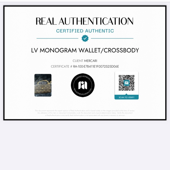 Authentic LV monogram Crossbody wallet - Picture 13 of 13